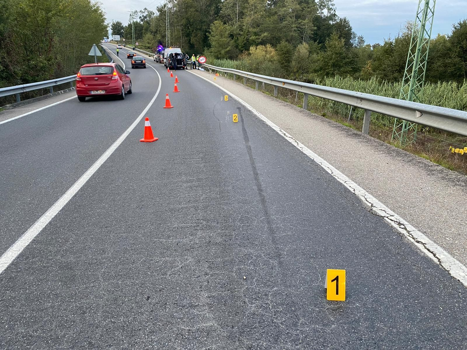 Muere un motorista  en Salvaterra de Miño // Alberte