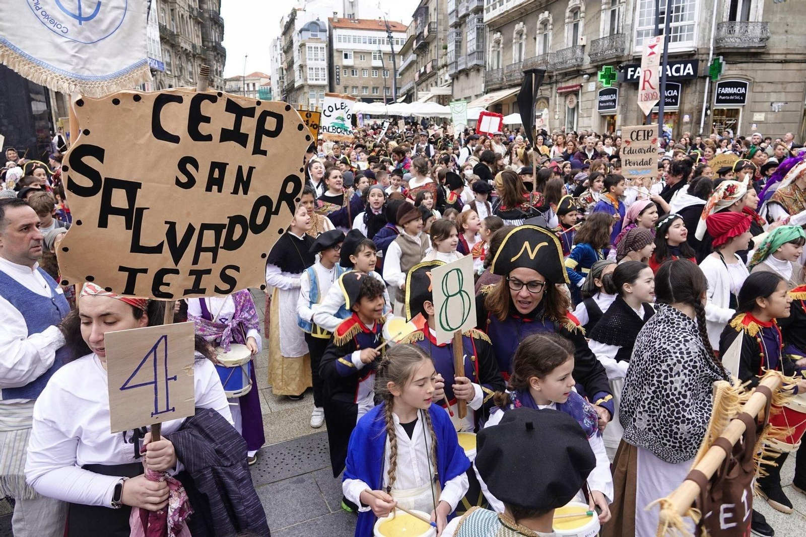 Celebración de la Reconquistiña en Vigo.