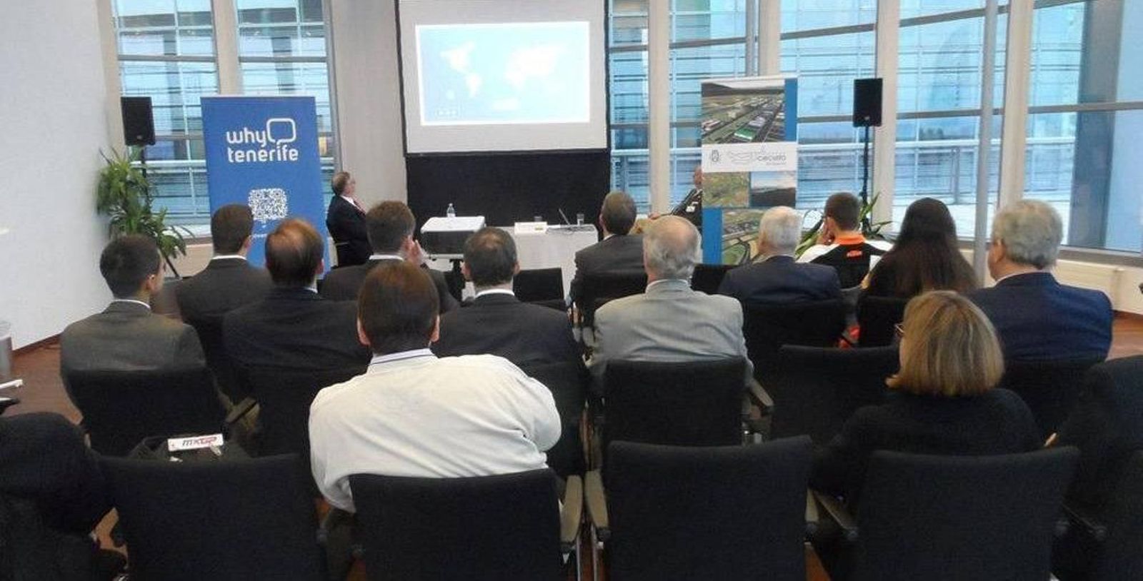 Imagen de la presentación de Why Tenerife realizada en Viena.