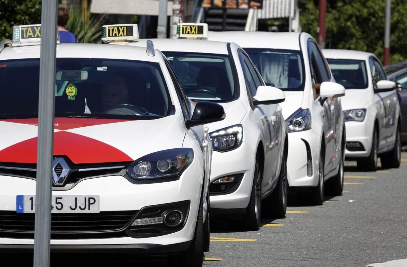 Taxis en Vigo.