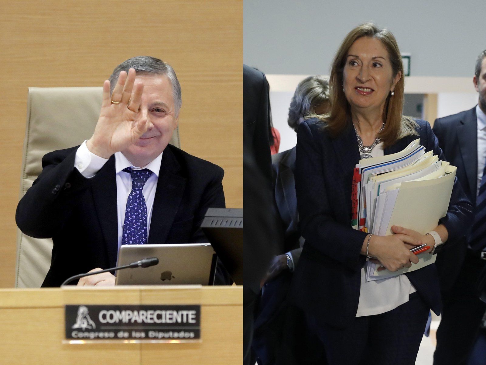 José Blanco y Ana Pastor