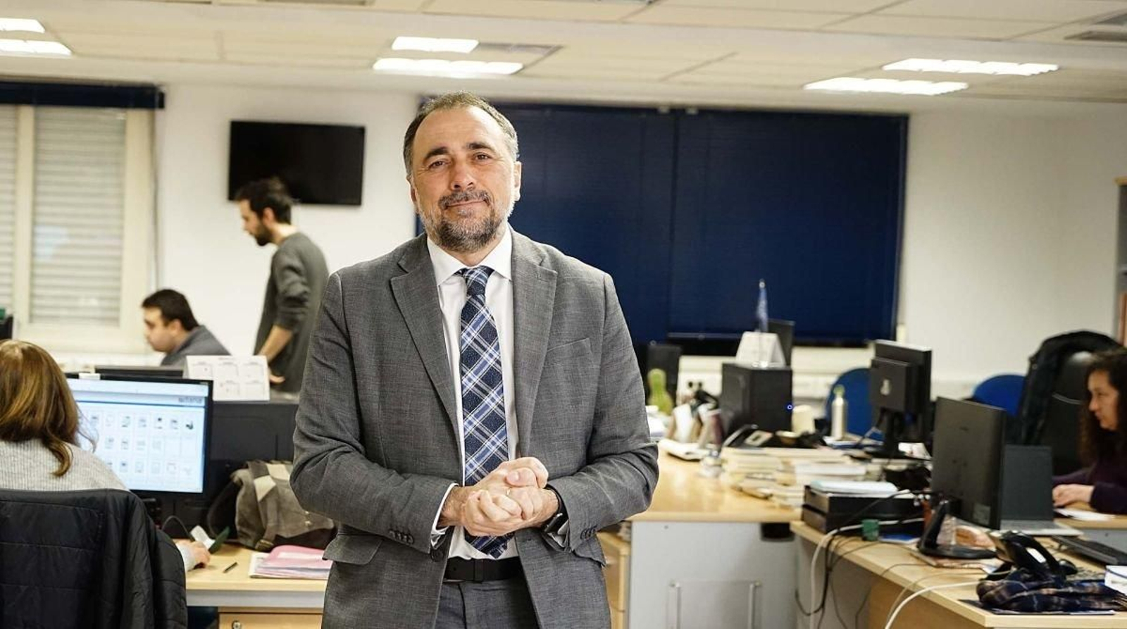 El ya ex conselleiro de Sanidade, el vigués Julio García Comesaña.