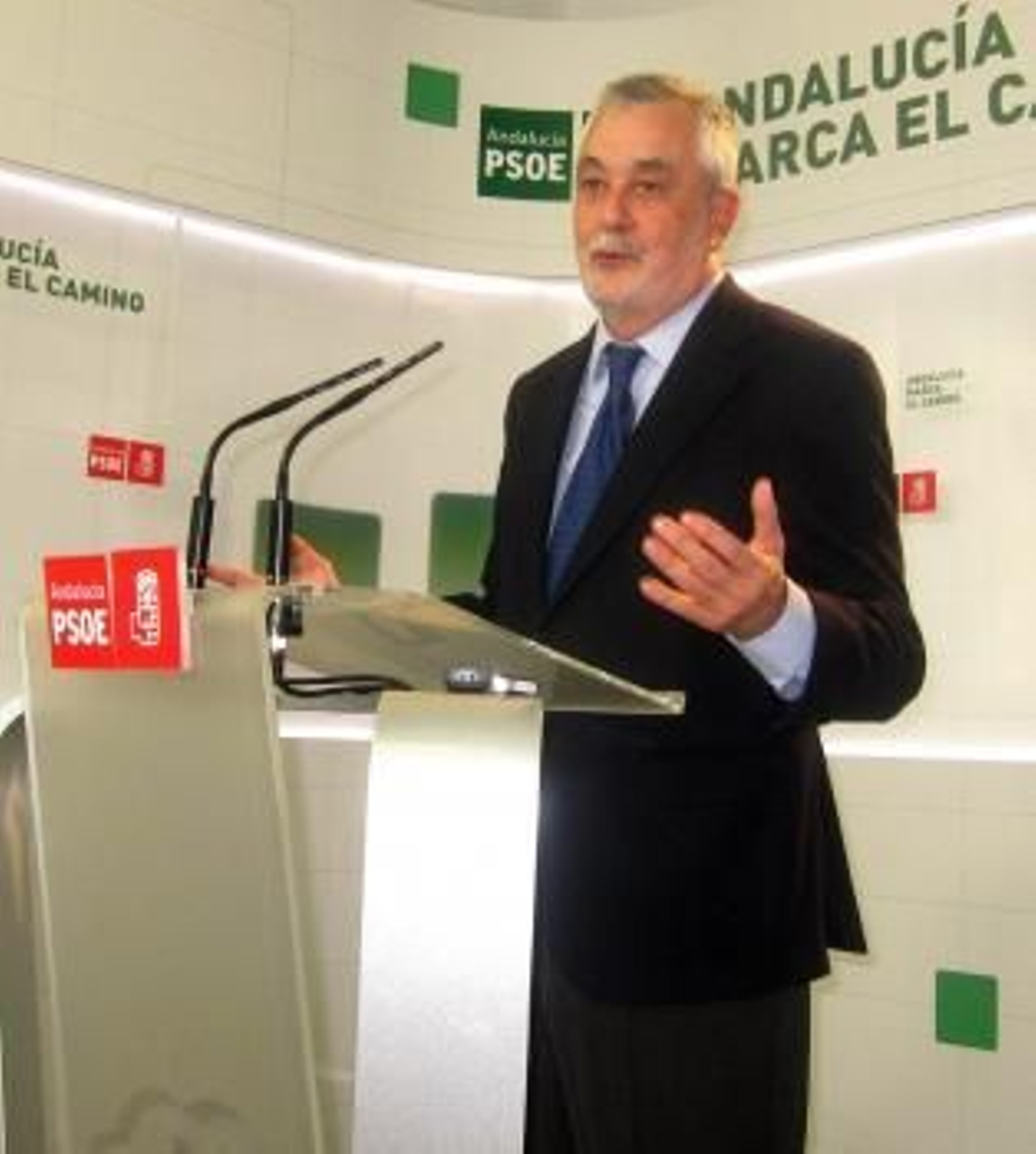 José Antonio Griñán, este viernes.