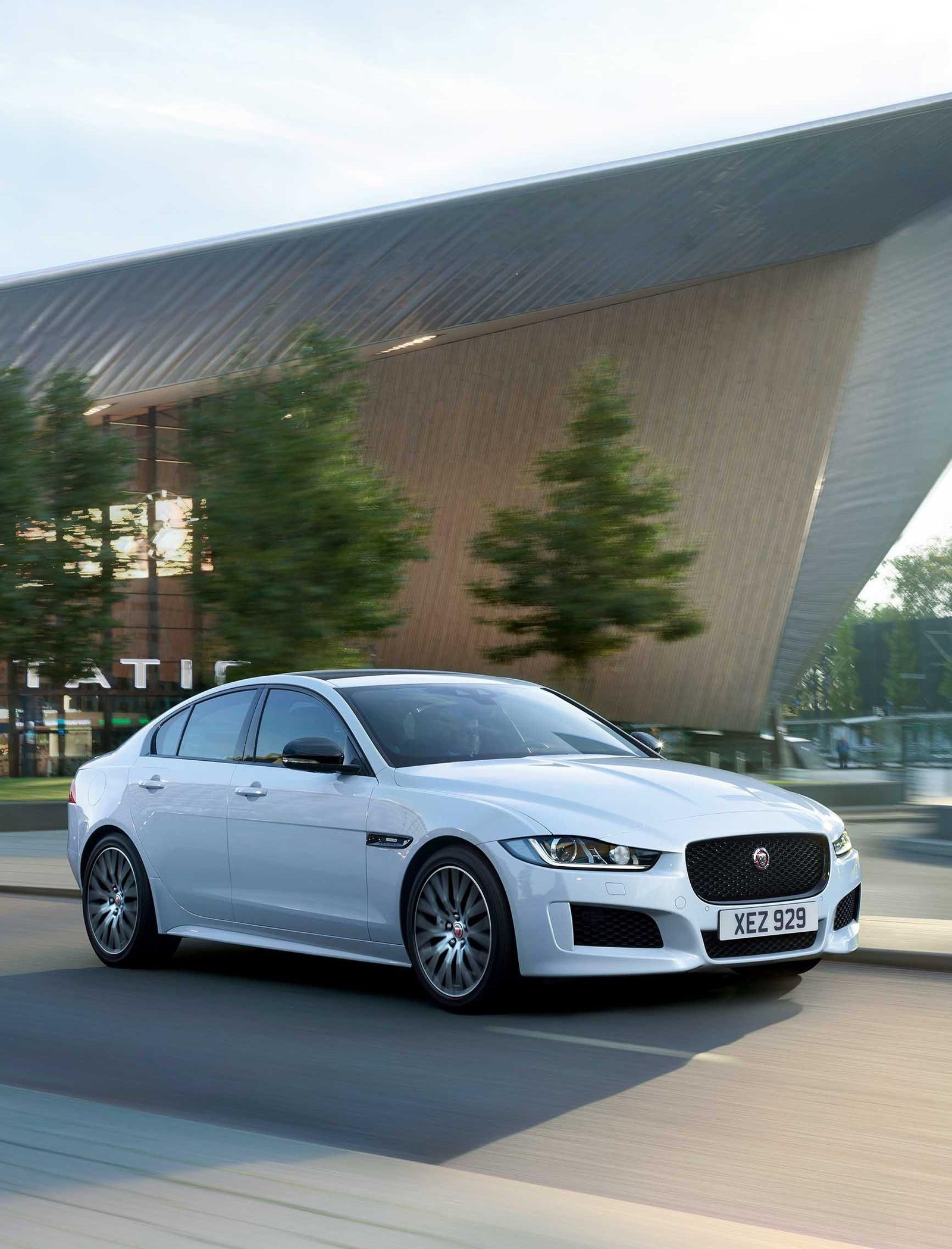 El Jaguar XE.