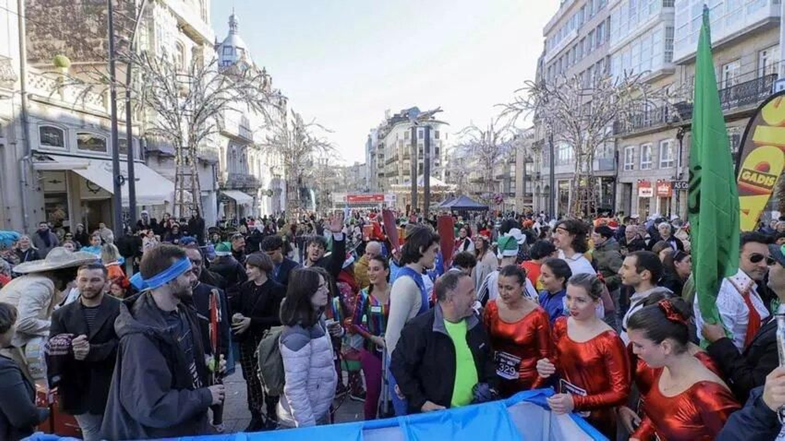 Galería | Vigo corre la San Silvestre 2024 entre multitud de disfraces