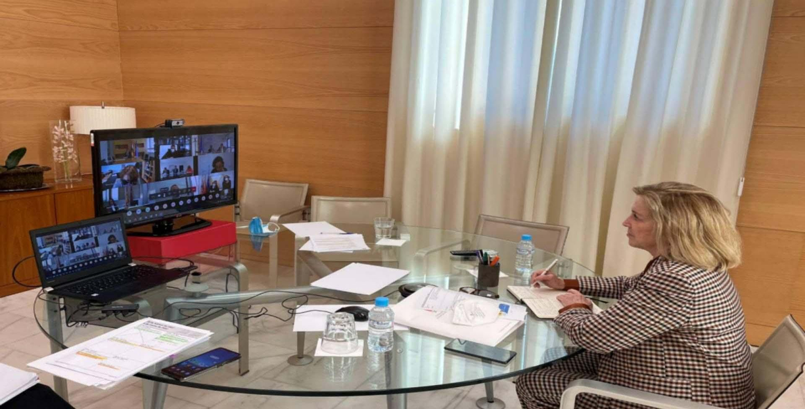 La consejera de Familia, Juventud y Política Social de la Comunidad de Madrid, Concepción Dancausa