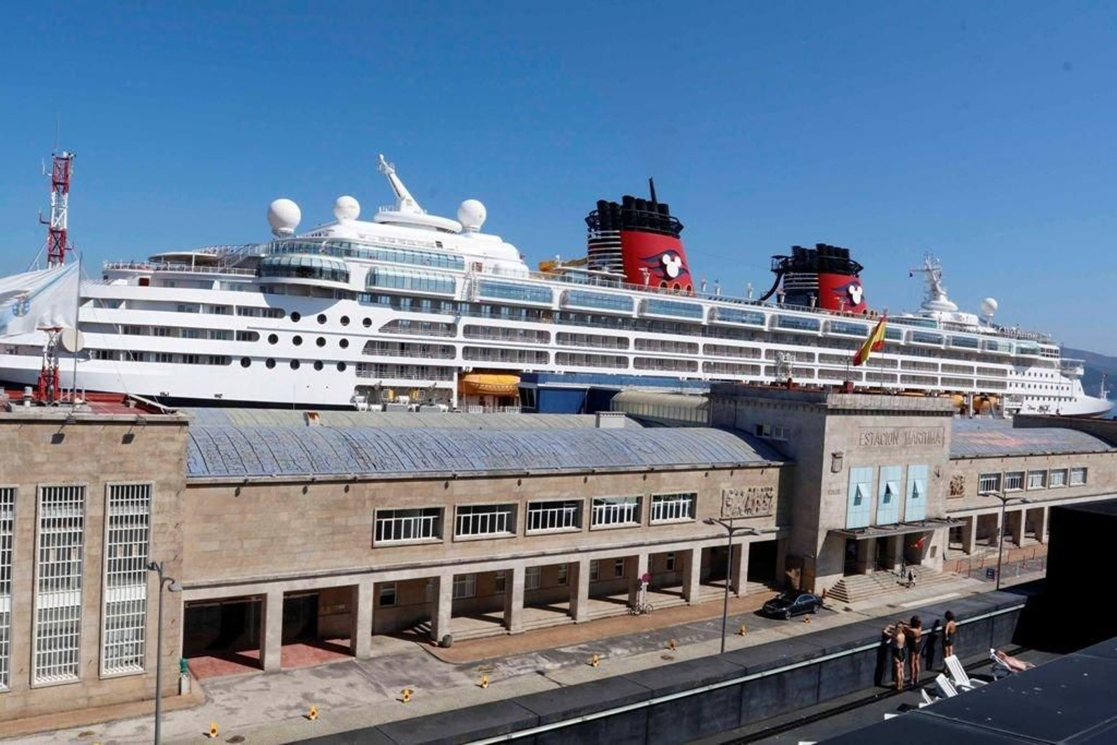 El crucero Disney, la magia en Vigo