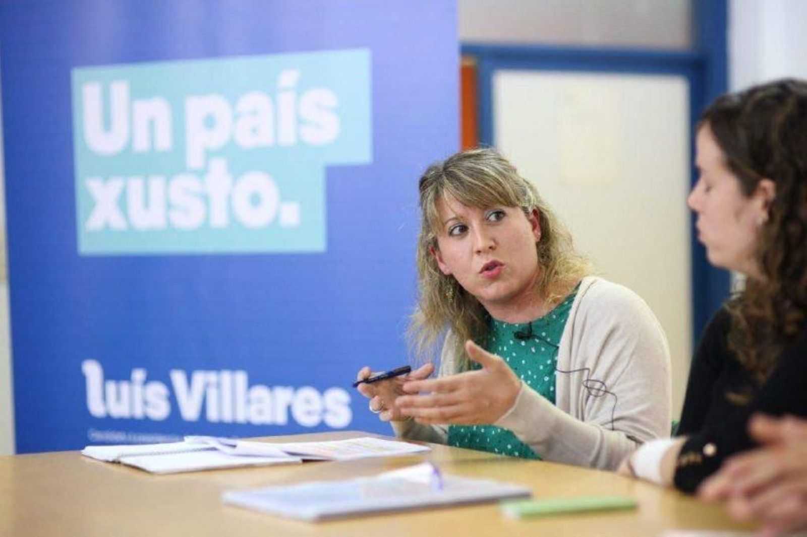 Carmen Santos, ayer en Vigo.