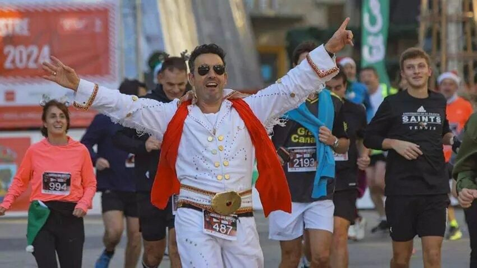 Galería | Vigo corre la San Silvestre 2024 entre multitud de disfraces