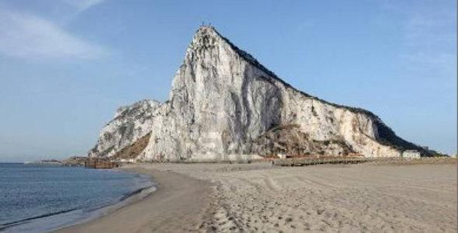 En la imagen el peñón de Gibraltar