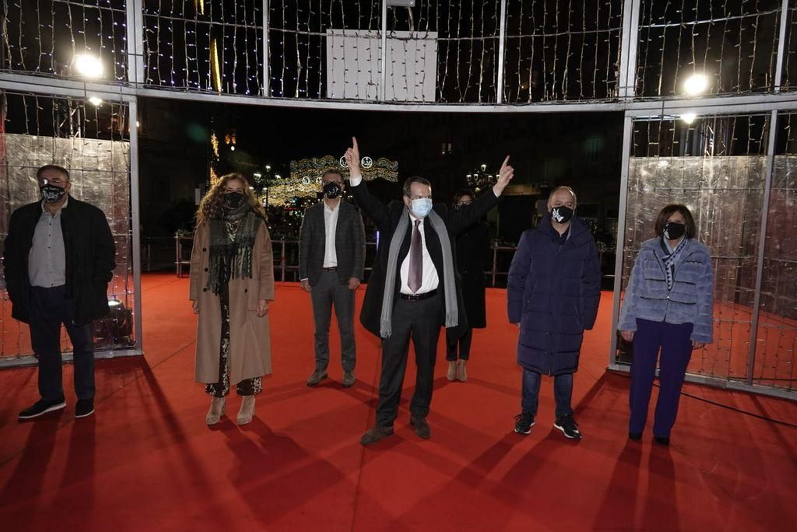 Encendido de las luces de la Navidad en Vigo // Vicente
