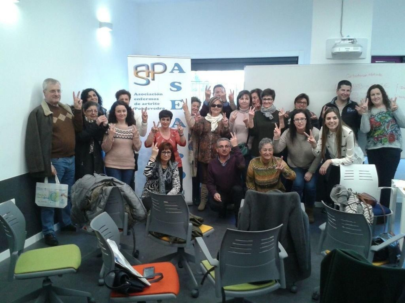 La asociación participa en una campaña de Conartritis.