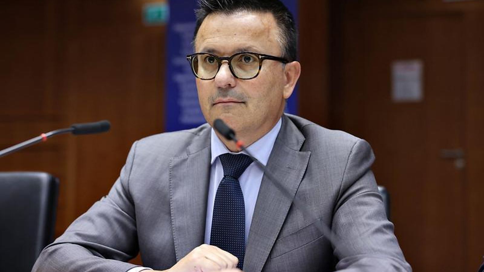 El conselleiro Emprego durante su intervención tras recoger el premio Galicia Región Emprendedora