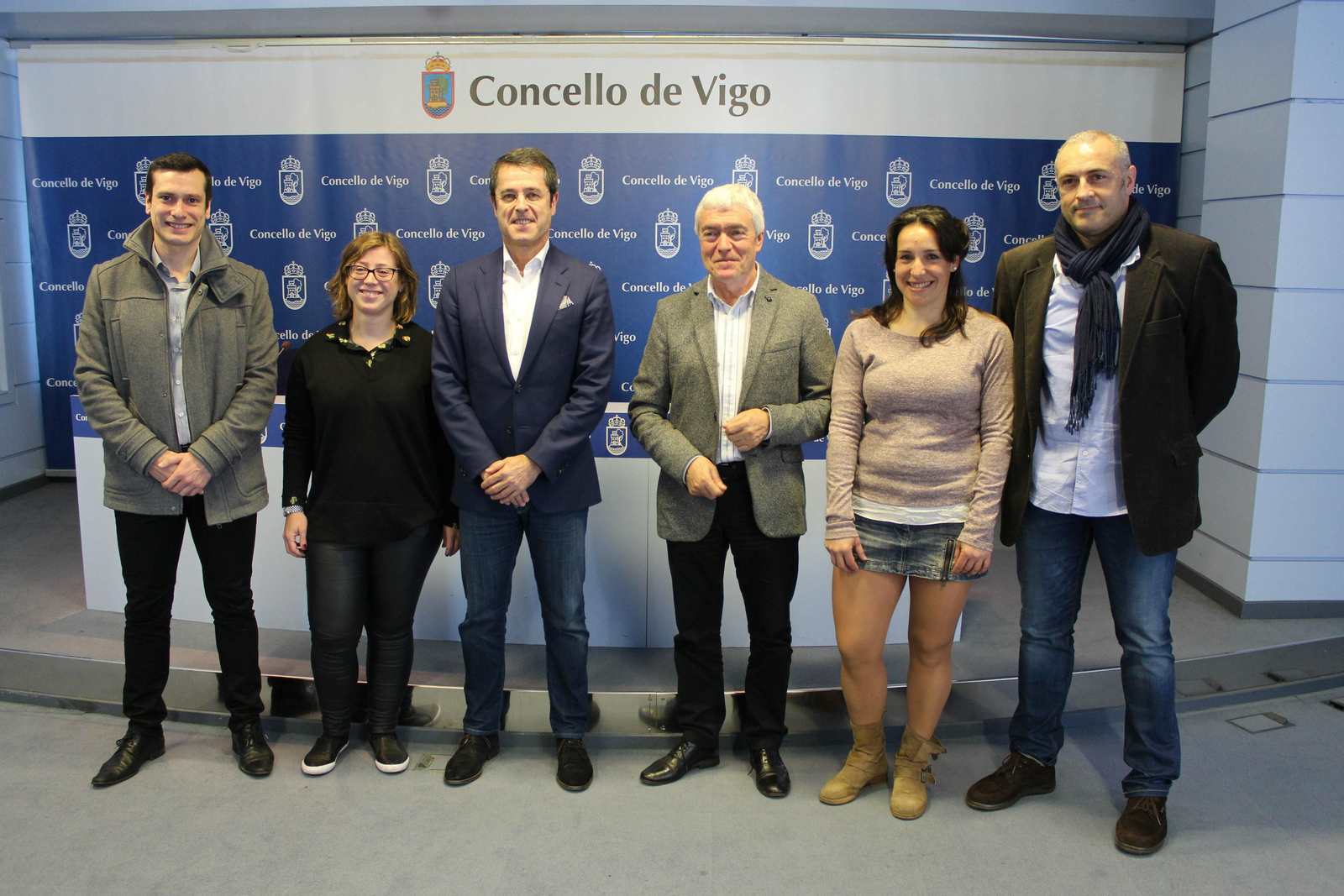 El concejal de Deportes presentó ayer la prueba con los organizadores y el presidente de la Federación.