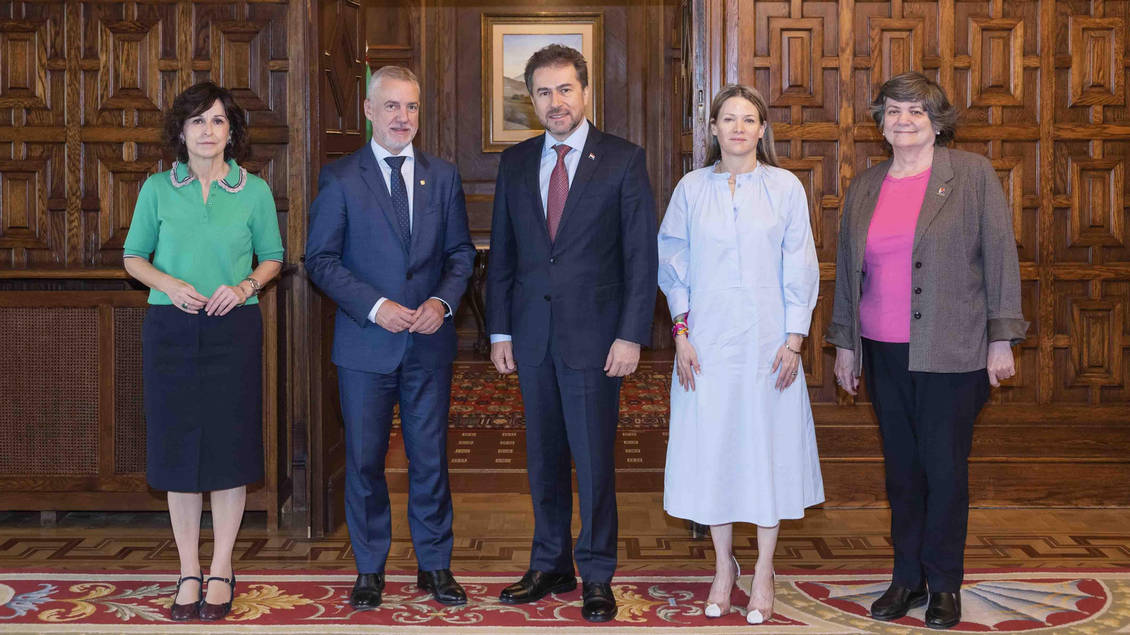 País Vasco Urkullu + Elorza con Paraguay