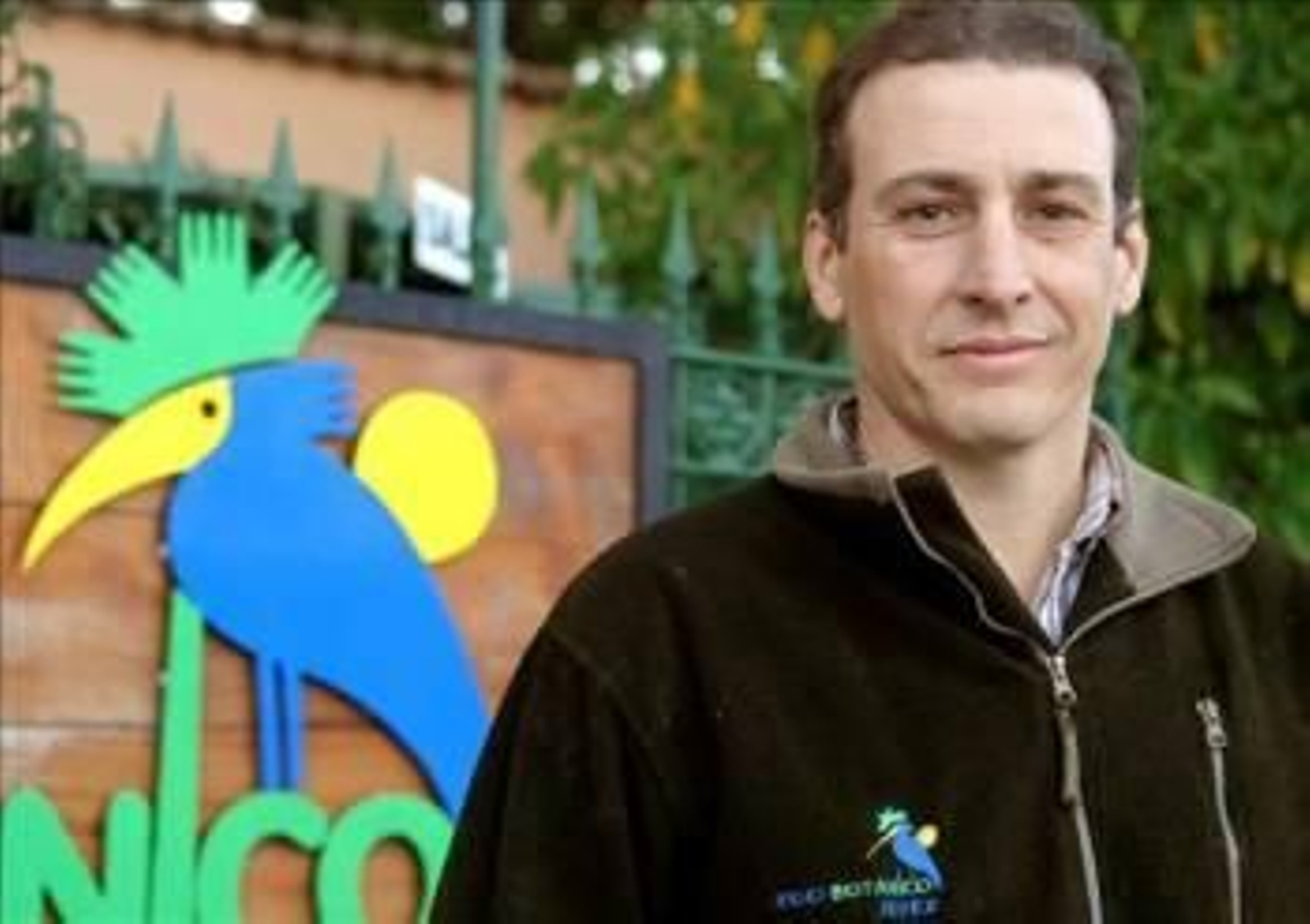El biólogo conservador del Zoobotánico de Jerez de la Frontera, Íñigo Sánchez García.
