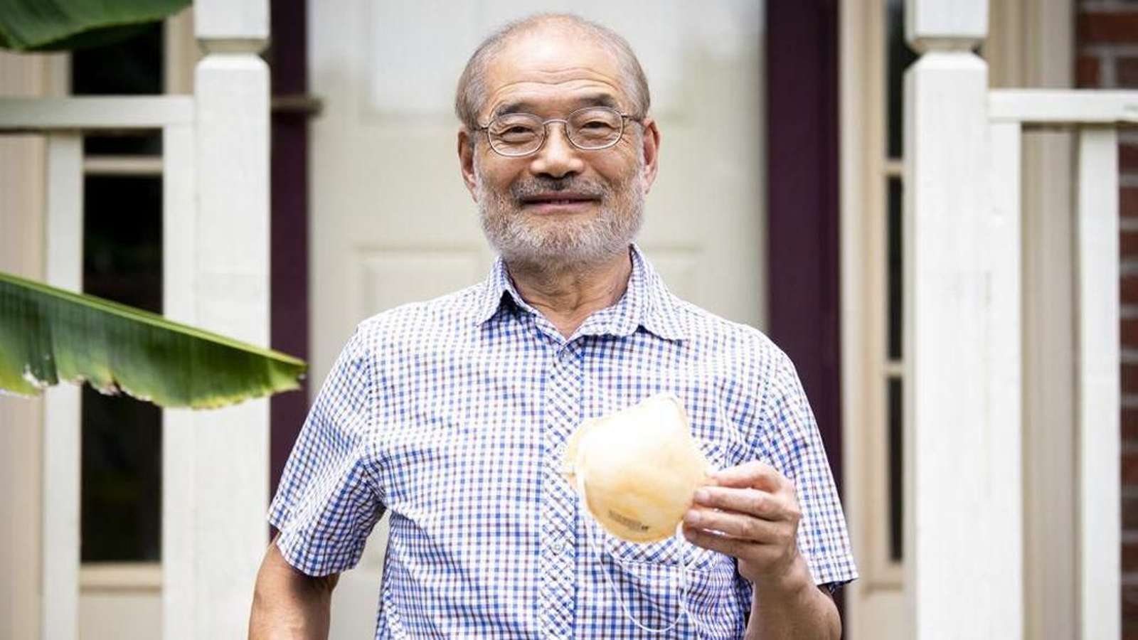 El doctor Peter Tsai, inventor de la mascarilla n95 a principios de los años 90.