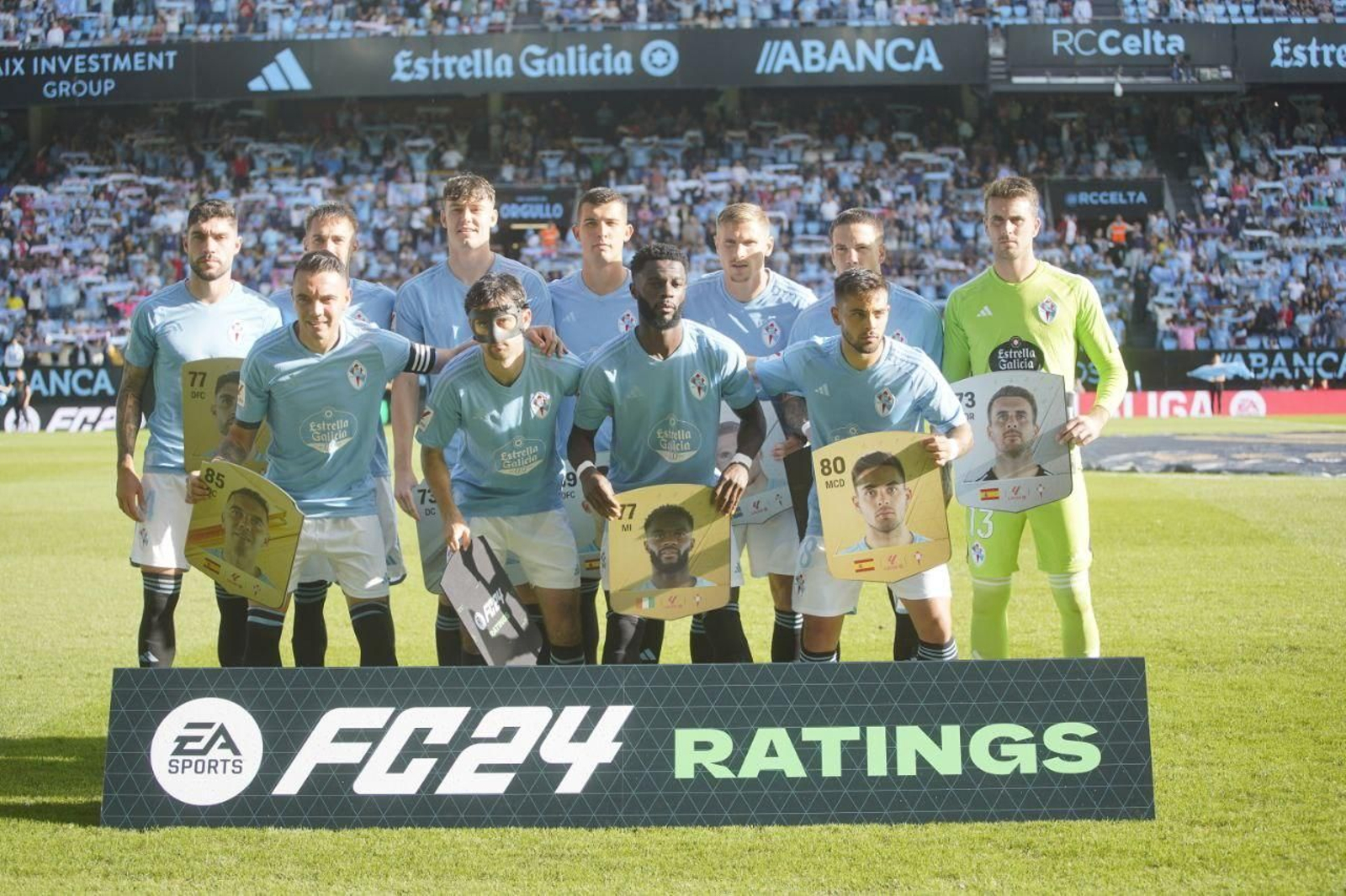 Partido Celta- Mallorca en Balaídos. // J.V. Landín