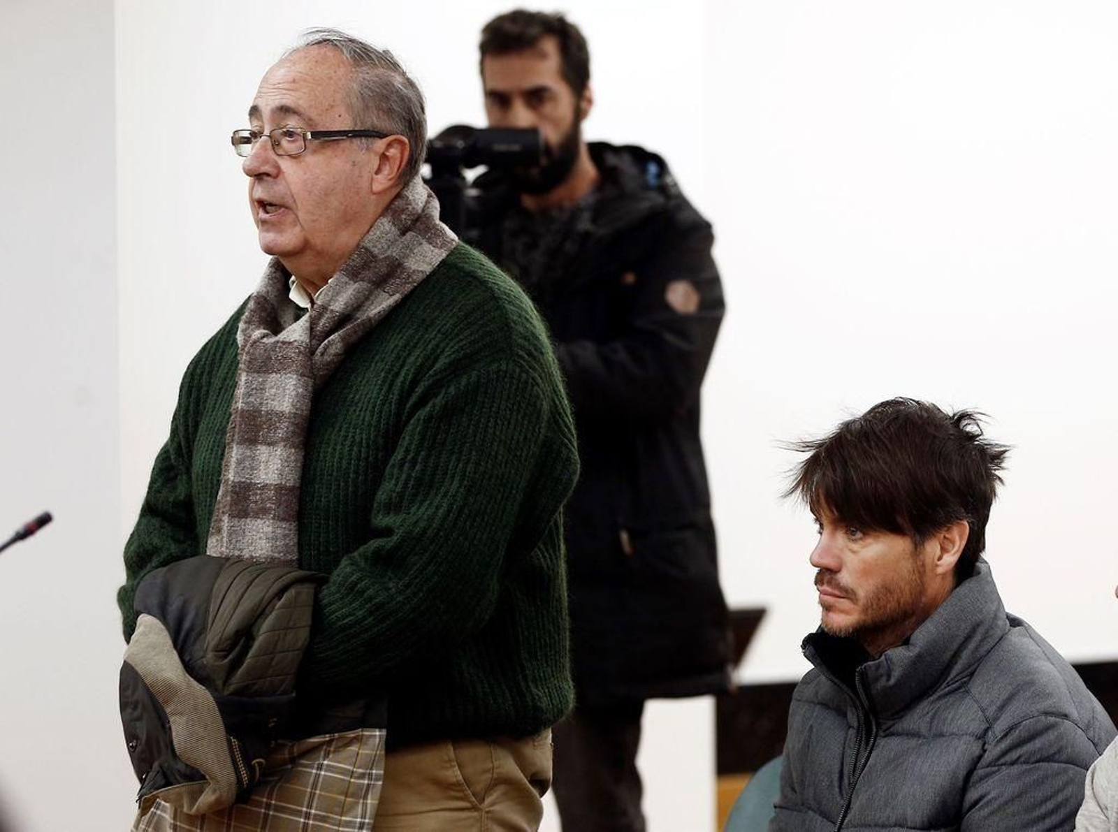 El exgerente Ángel Vizcay (i) recibió la mayor pena, mientras que Diego Maquirriain (d) fue absuelto.