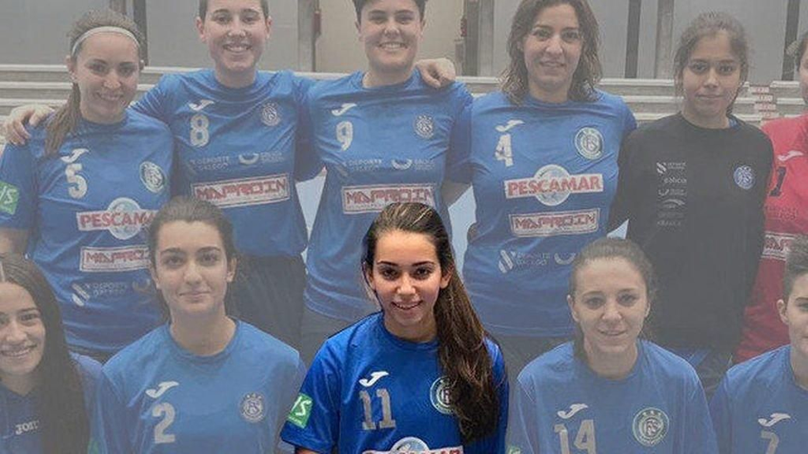 La joven futbolista Sofía