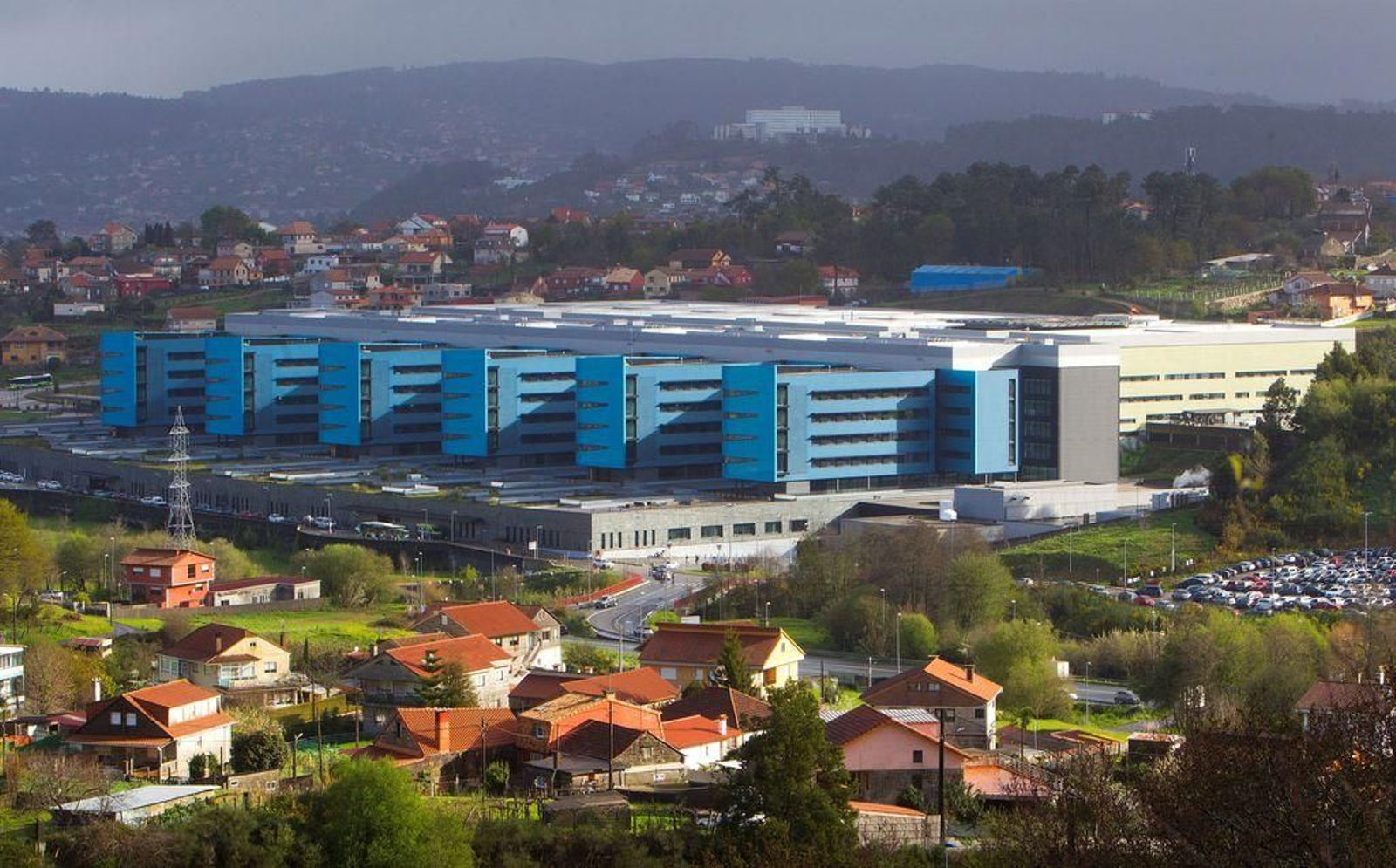 Vista general del Complejo Hospitalario Universitario de Vigo, Álvaro Cunqueiro.