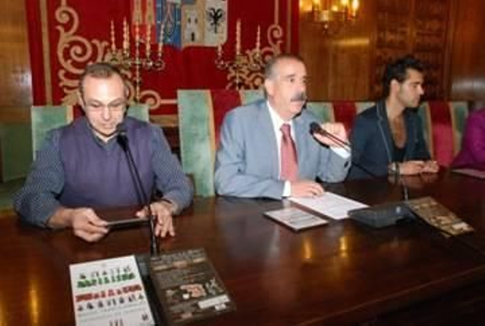 Un momento de la presentación del DVD en Zamora.