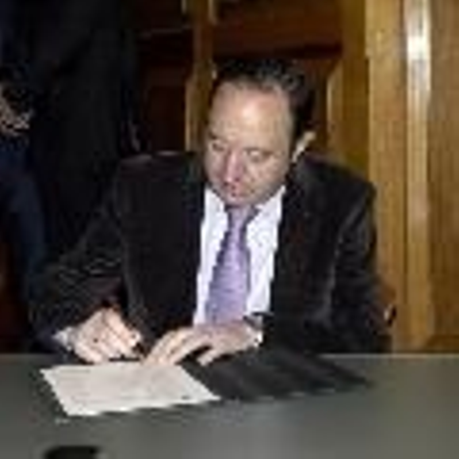 Pedro Sanz, presidente de La Rioja.