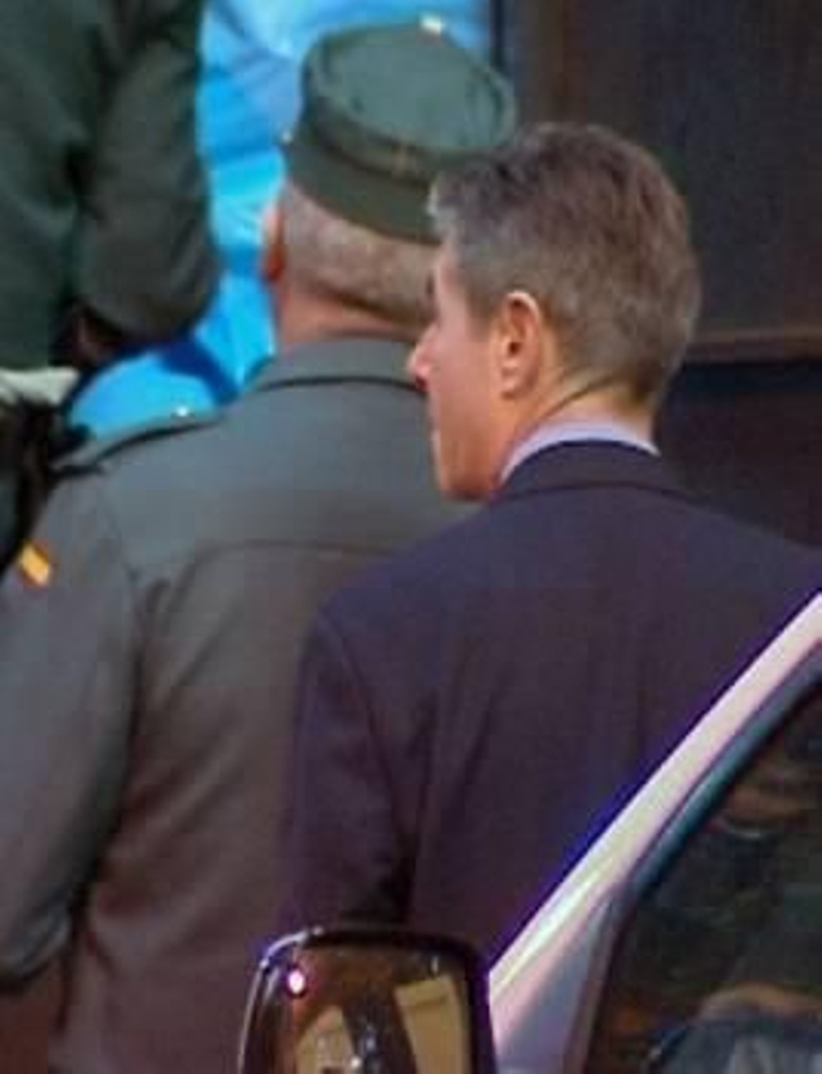 El alcalde de Santa Coloma, Bartomeu Muñoz, a su llegada al juzgado. (Foto: EFE/TV)