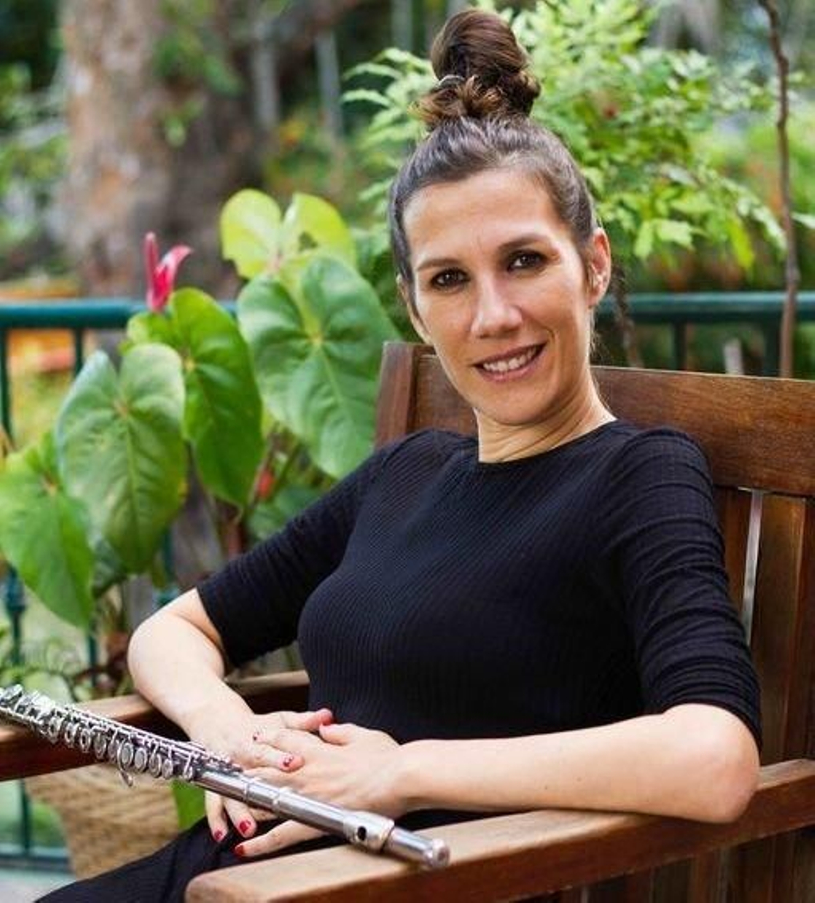 María Toro fusiona con su flauta el flamenco y el jazz.