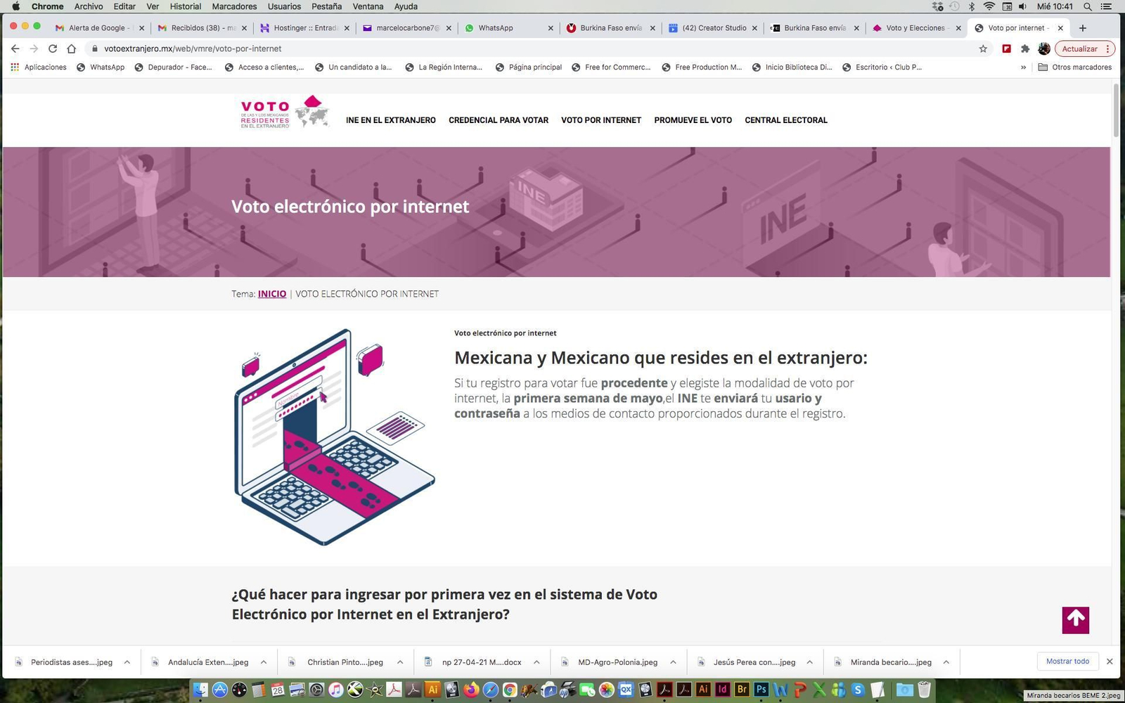 Voto electrónico México