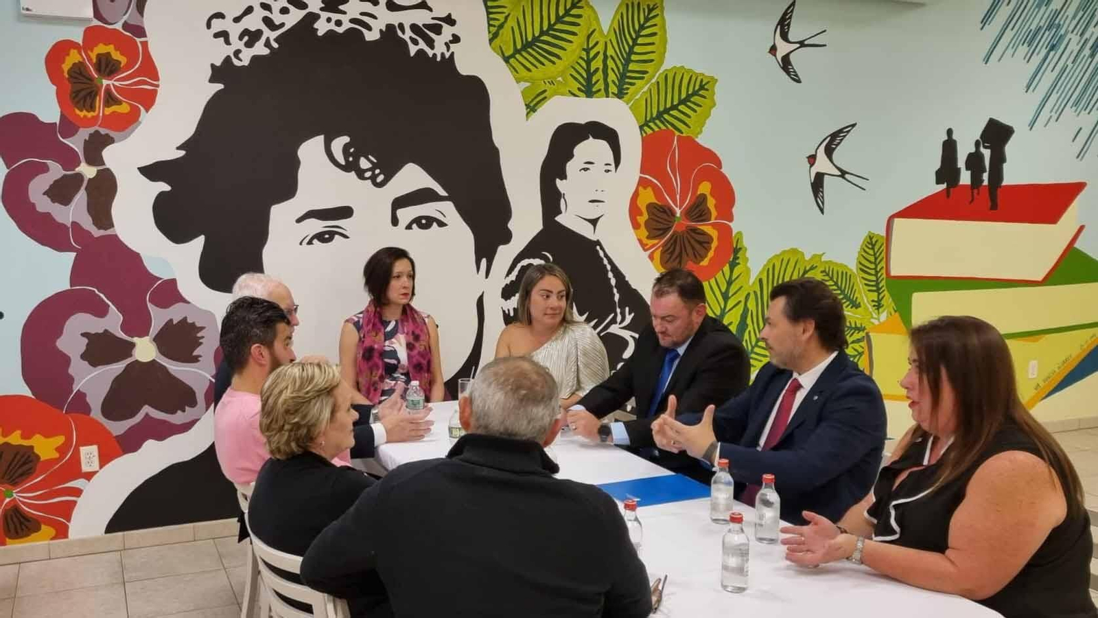 Miranda retoma el contacto con los Centros Gallegos de Estados Unidos en Nueva York de cara a conocer sus proyectos y actividades futuras