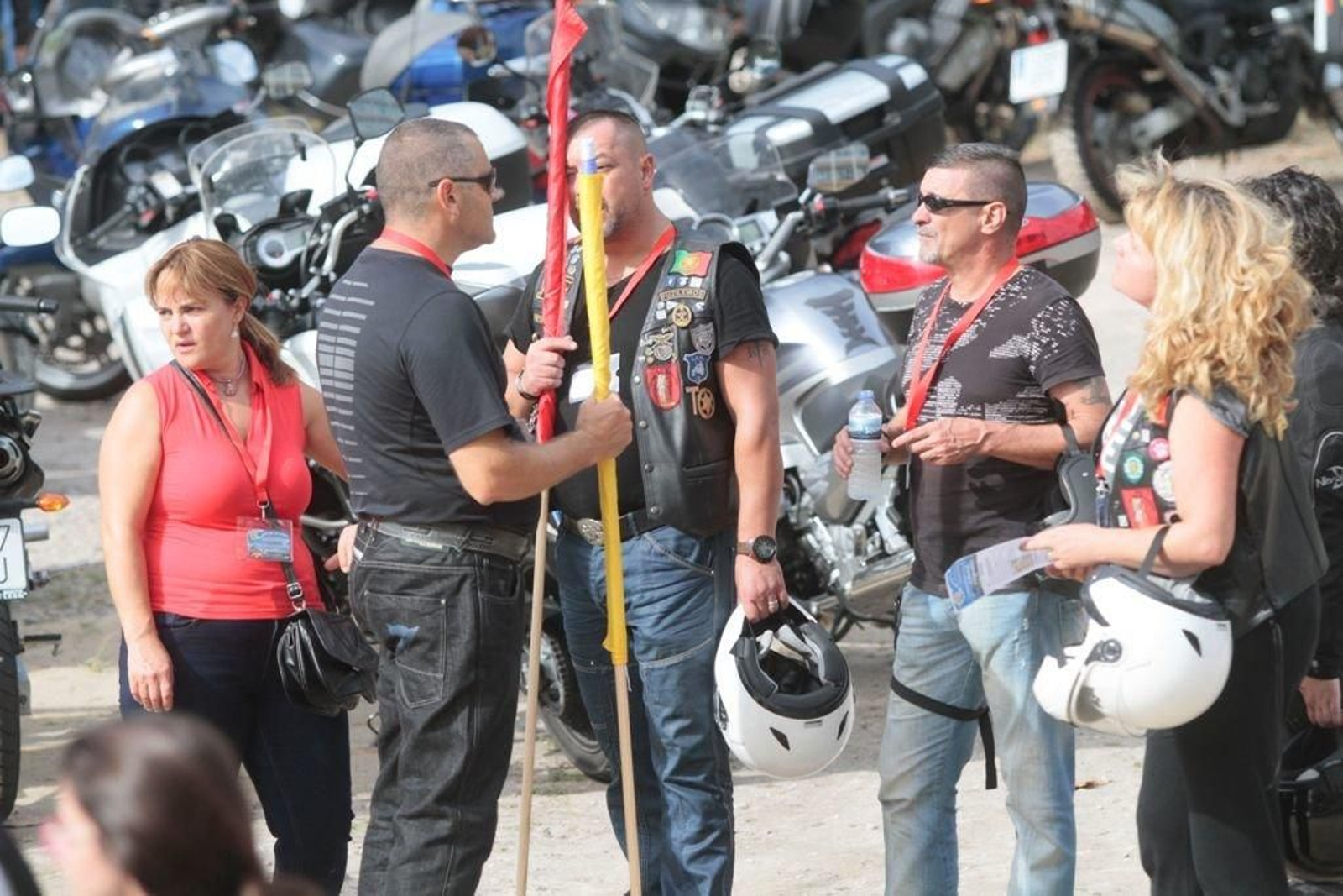 La concentración comienza hoy con la llegada de los moteros.