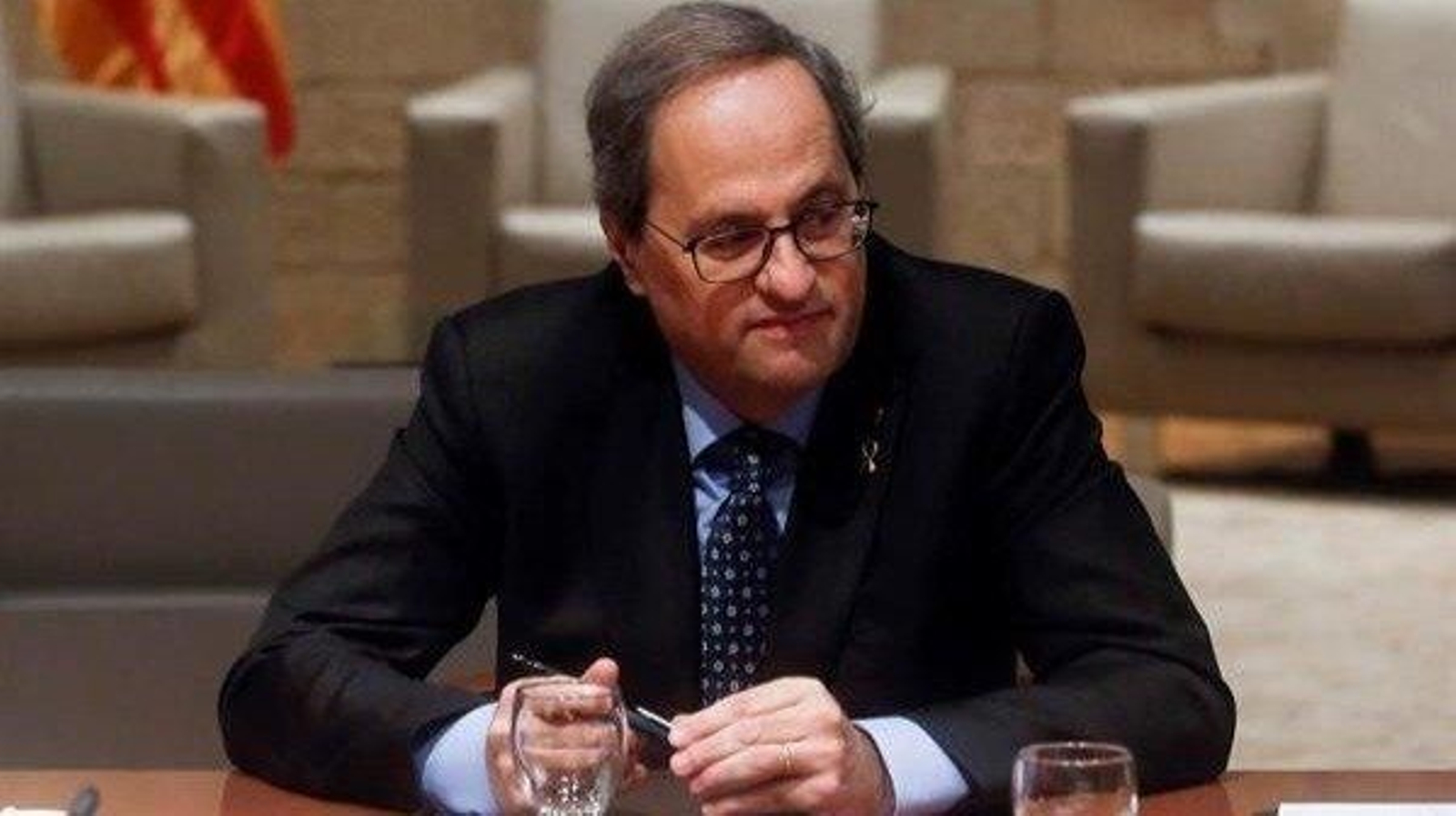 El presidente de la Generalitat, Quim Torra