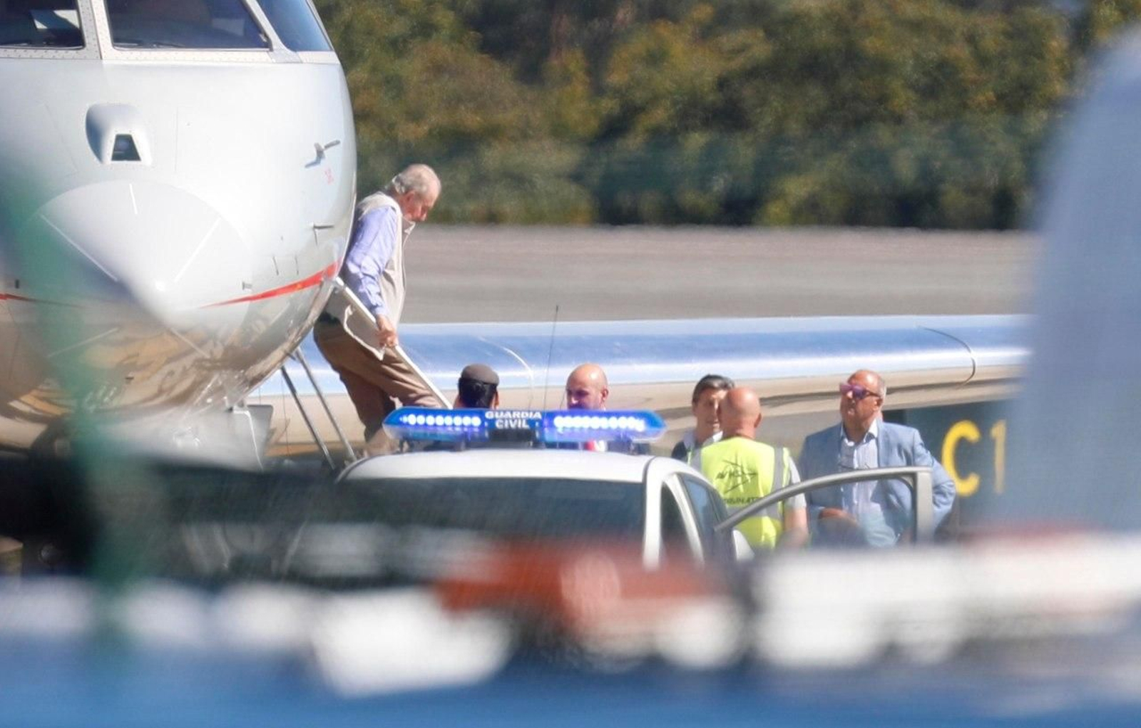 Llegada de Juan Carlos I a Vigo. // J.V. Landín