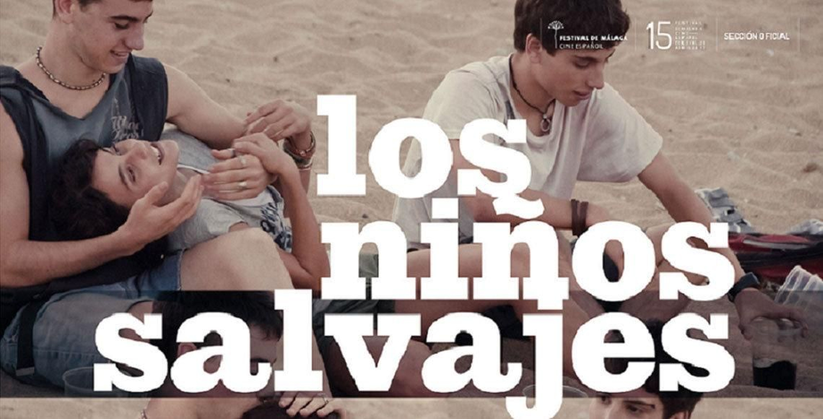 Cartel de la película "Los niños salvajes", que se proyectará en el Cervantes de Tánger.