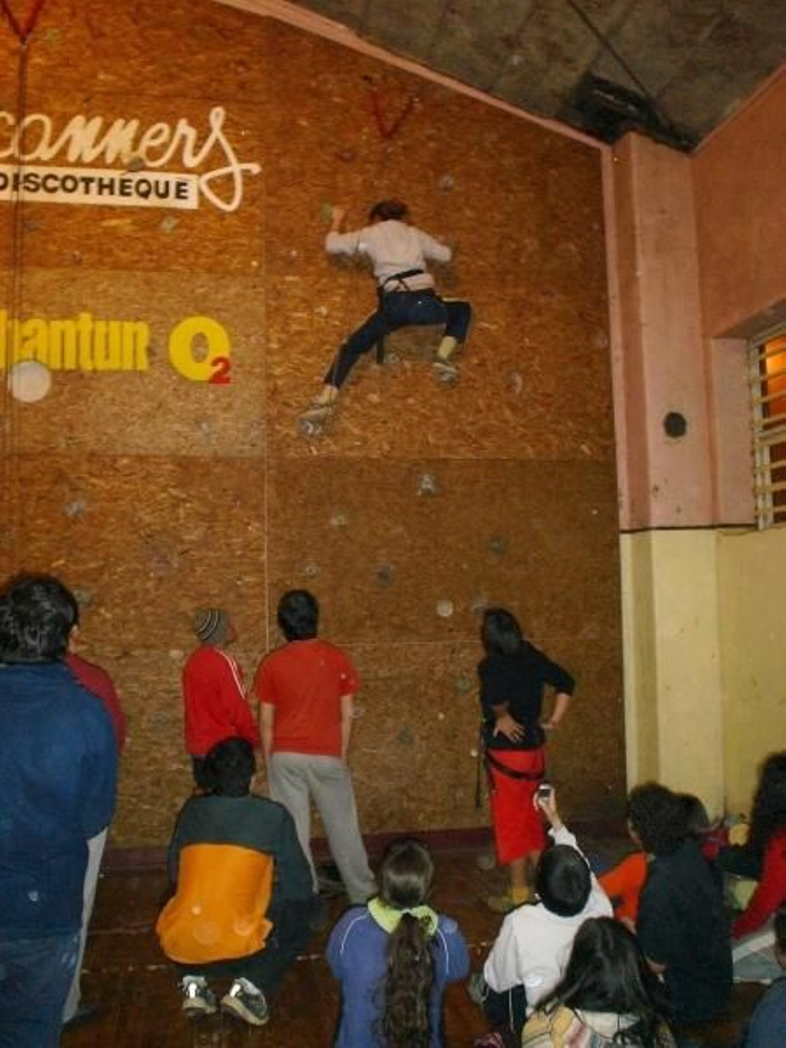 Escuela de escalada.