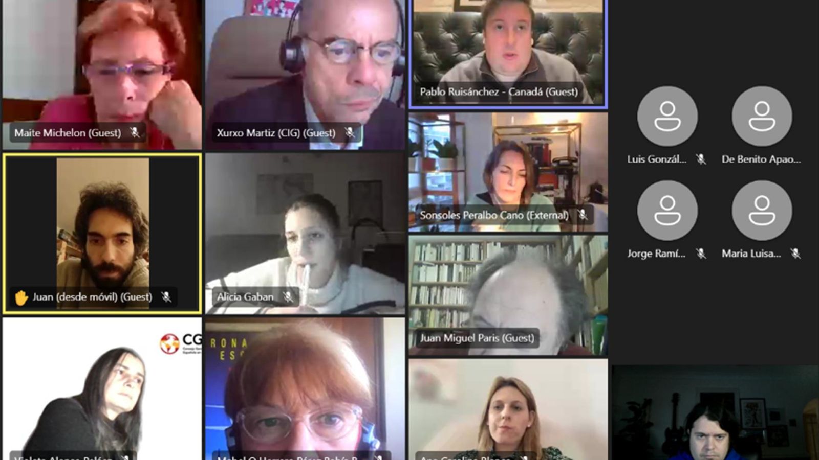 Comisión de Derechos Civiles y Participación del CGCEE