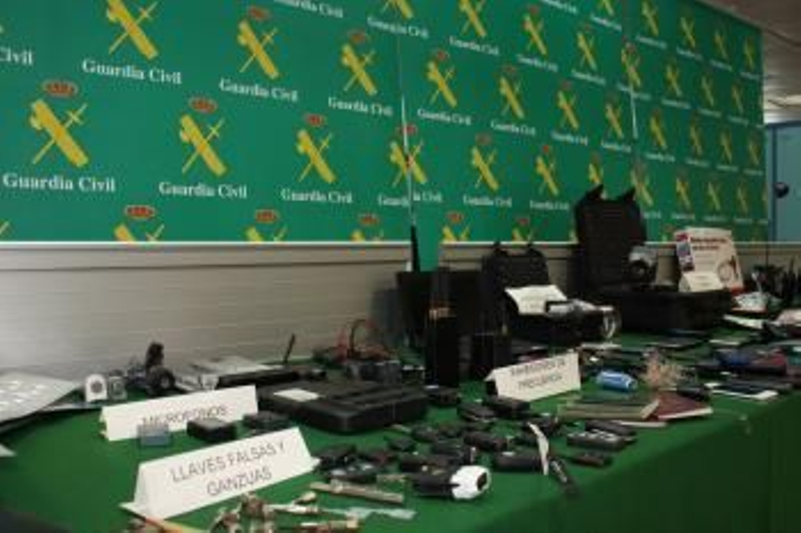 Objetos Intervenidos.