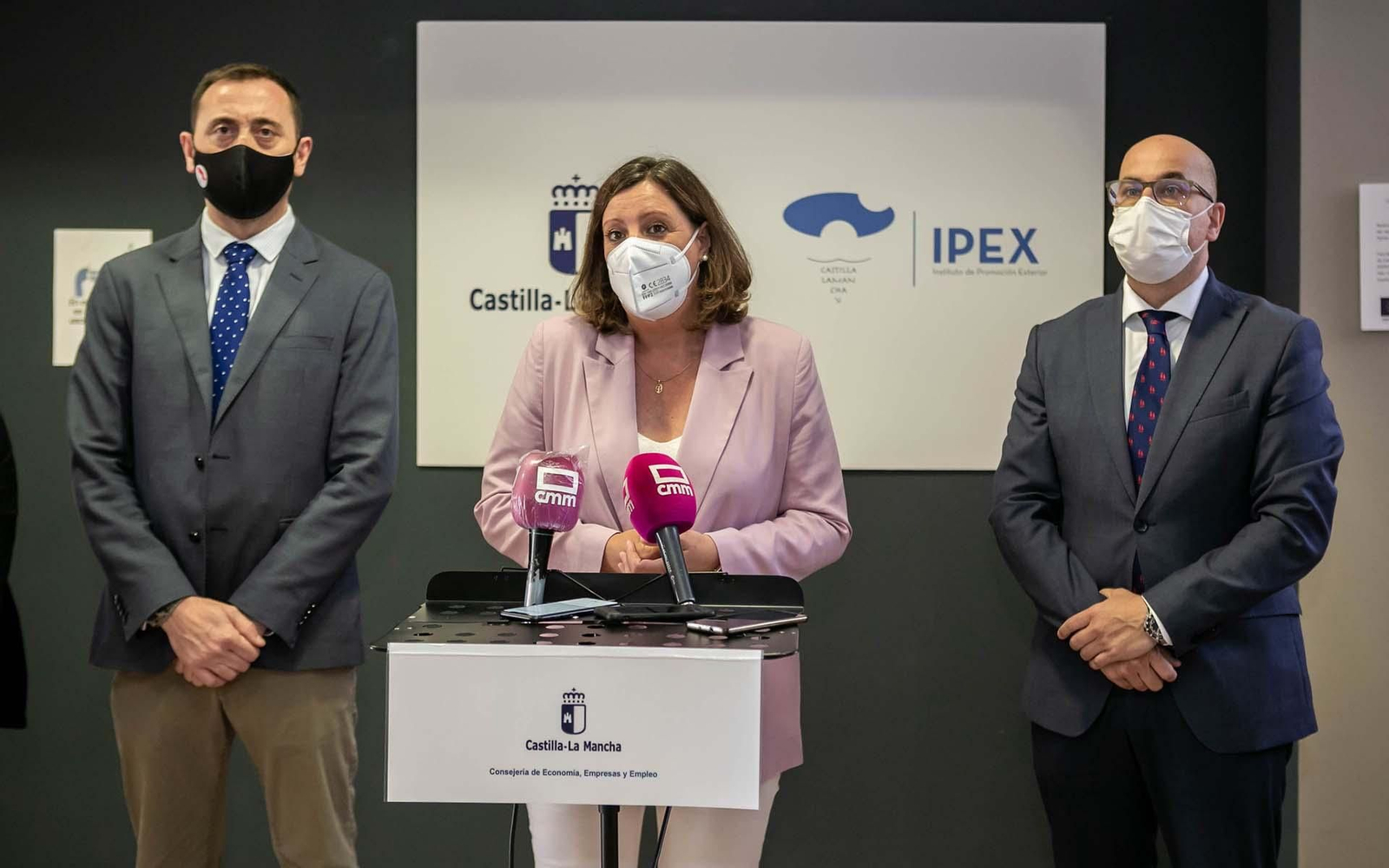 La consejera de Economía, Empresas y Empleo, Patricia Franco, presidió la reunión del Consejo de Administración del Instituto de Promoción Exterior de Castilla La Mancha