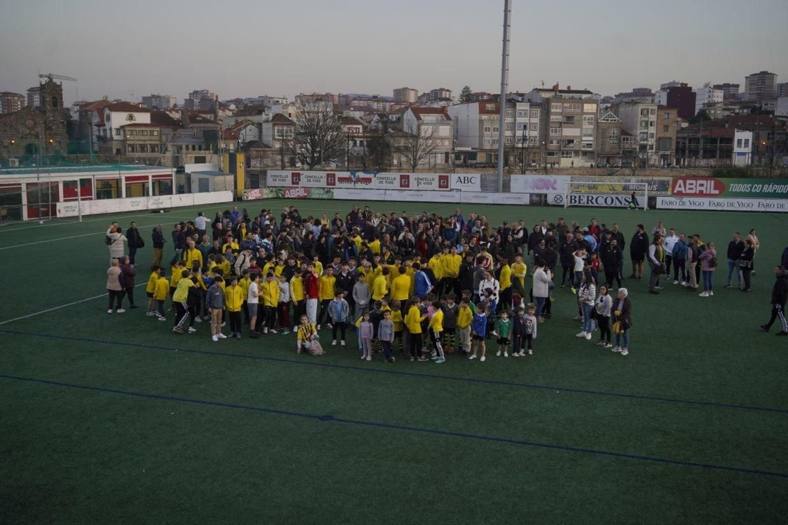 El Batasar Pujales albergó ayer una jornada de protestas contra el presidente, Alfonso Caneiro.
