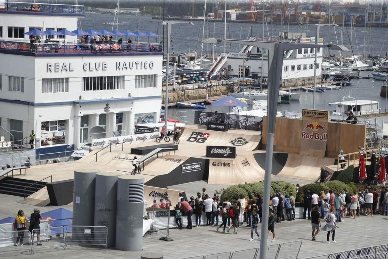 O Marisquiño, el pasado año. Este ampliará sus espacios en la zona portuaria.