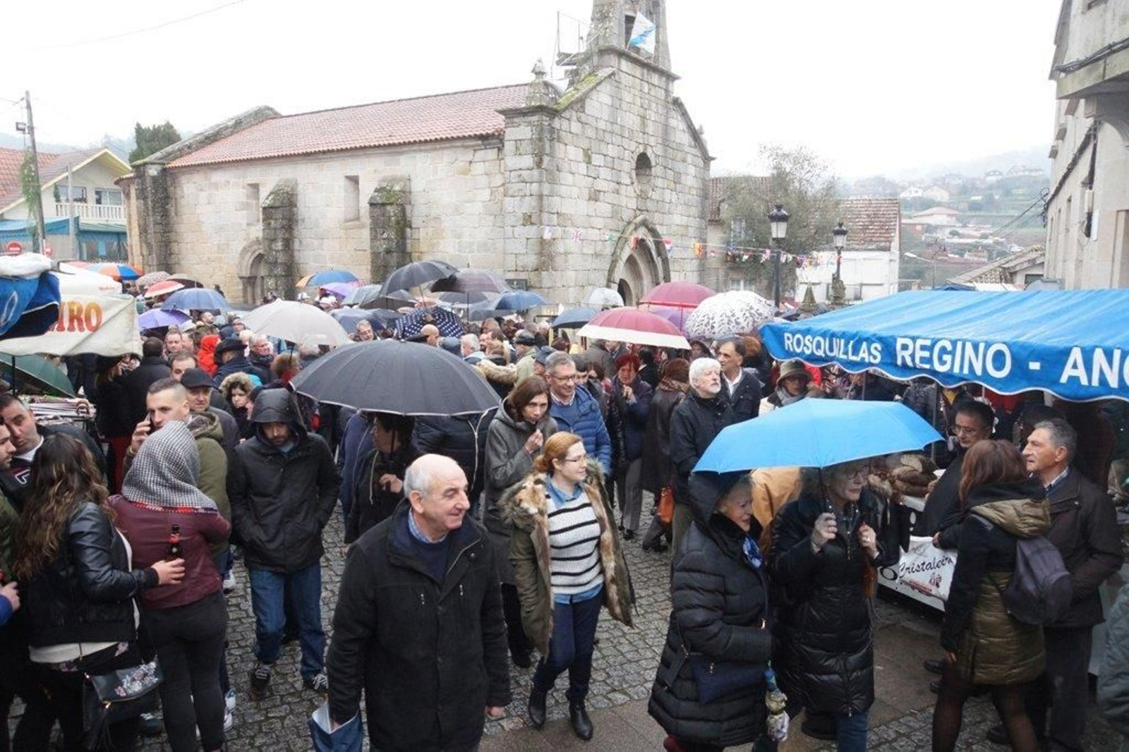 San Blas, la gran romería del invierno en Vigo  Foto Vicente 27
