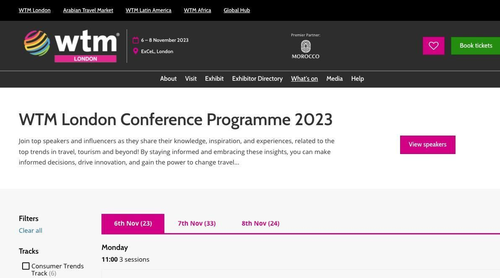 Reino Unido Feria de turismo de Londres