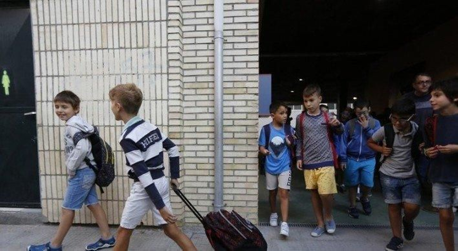 Inicio del curso el pasado año