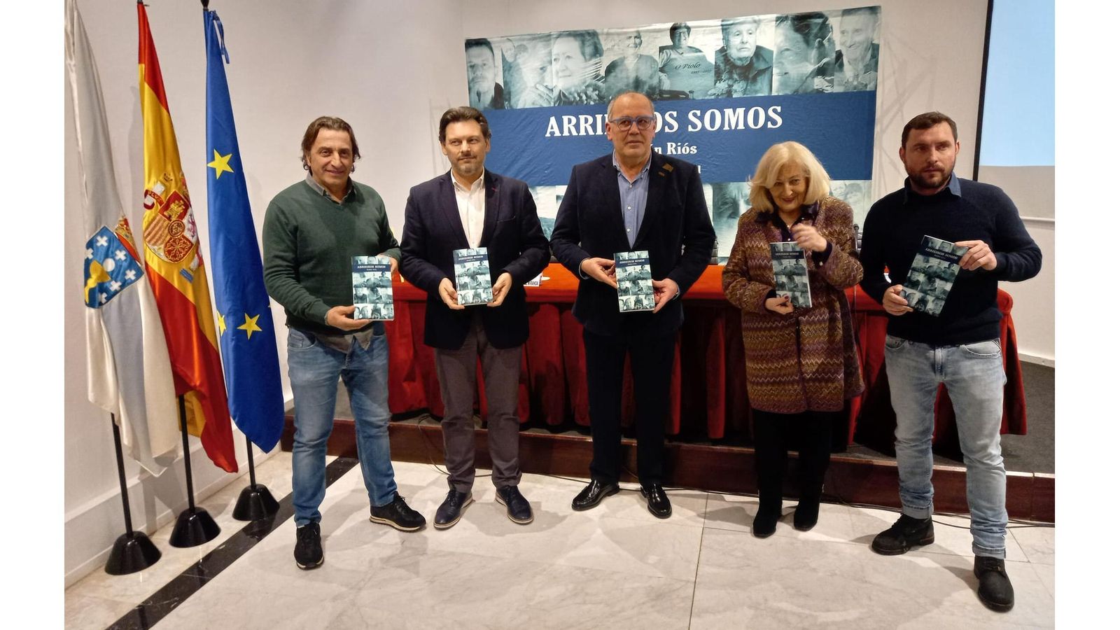 Imagen de la presentación en Madrid