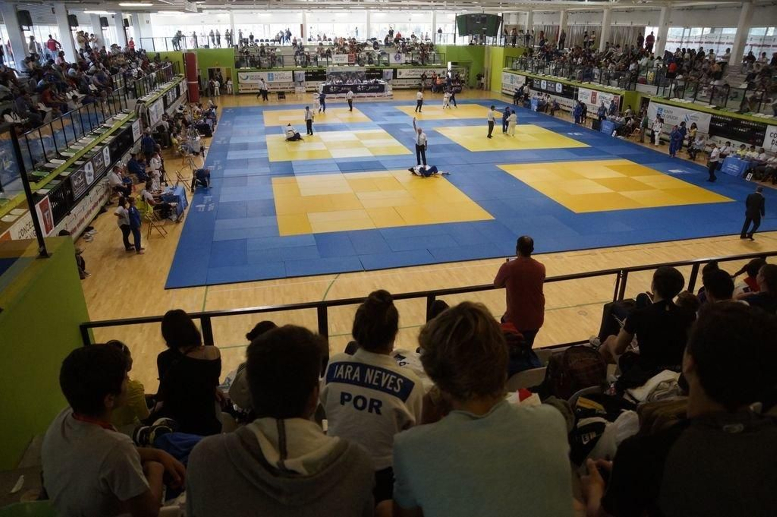 Más de 400 judokas participaron ayer en la Supercopa de España cadete y el Gran Premio Internacional Cidade de Vigo-Memorial Luis Soria Abia.