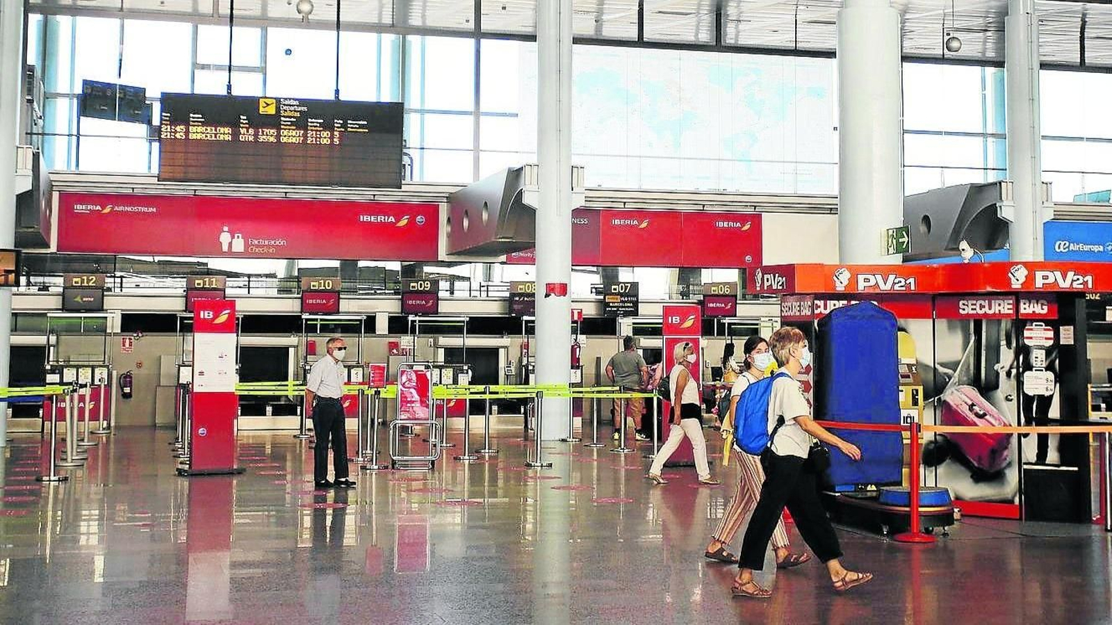 Iberia fue la única compañía que continuó operando en Peinador durante todo el estado de alarma.