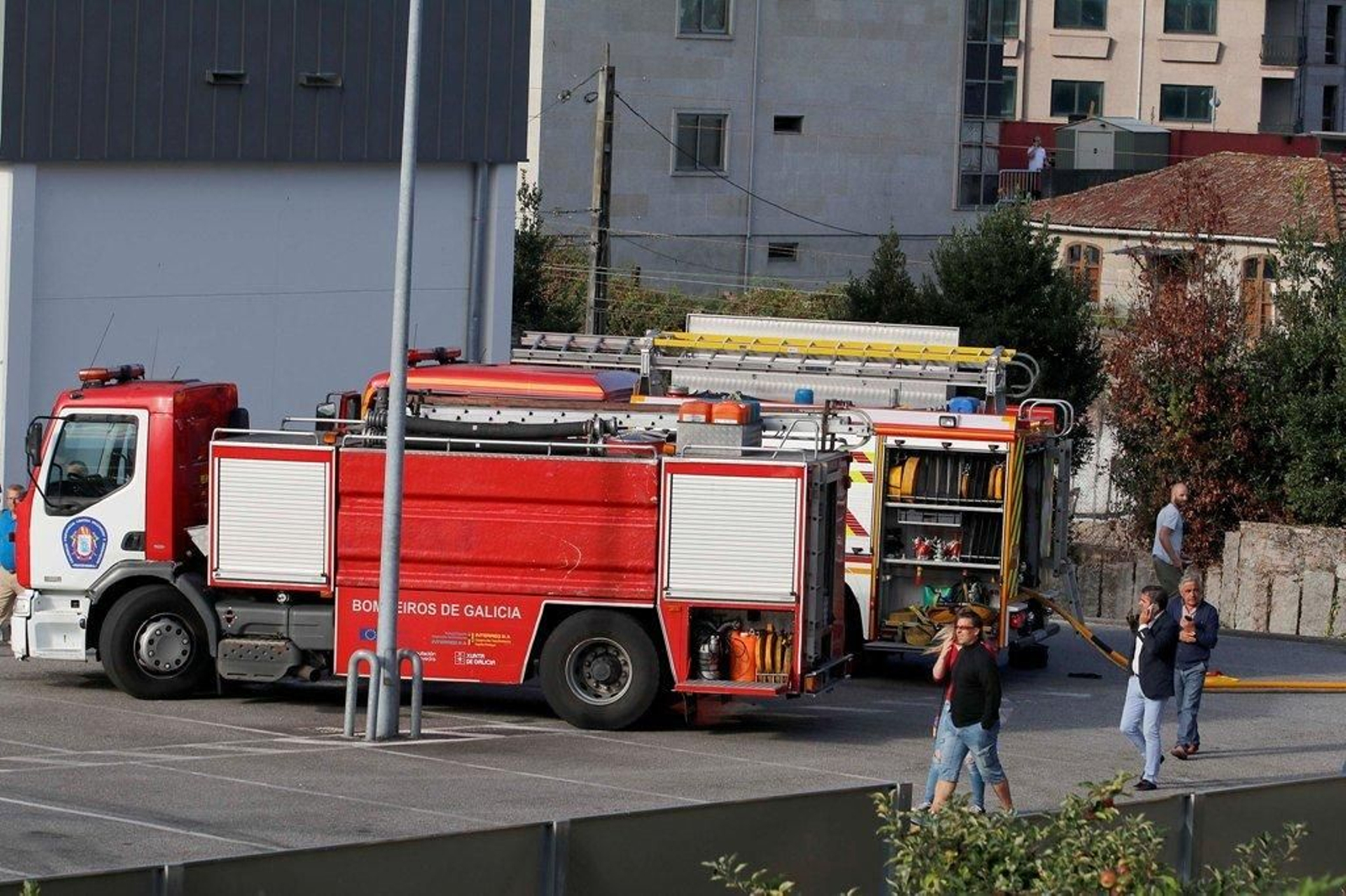 Descarrila un tren en Porriño  Foto JV Landín 08