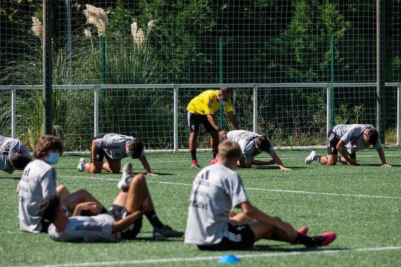 El equipo juvenil de División de Honor ya entrena en Coia