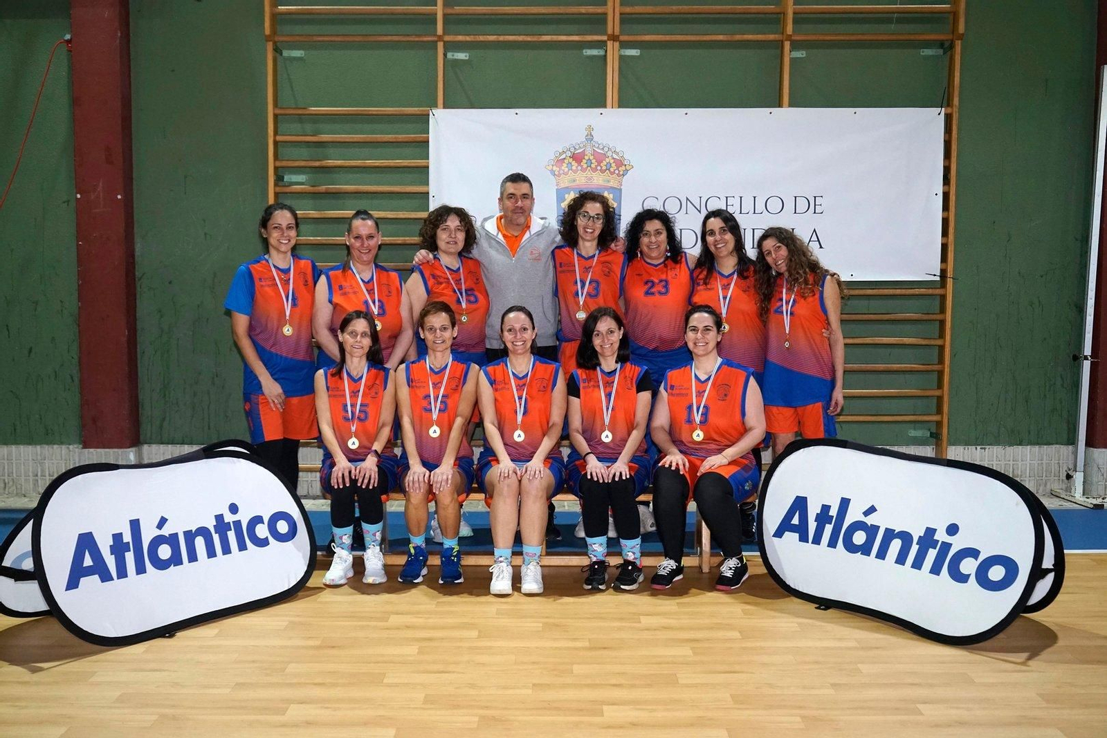 Presentación de los equipos del Club Baloncesto Redondela de la mano de +Deporte Atlántico.
